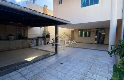 Casa para venda em fortaleza, parque manibura, 4 dormitórios, 4 suítes, 5 banheiros, 4 vagas