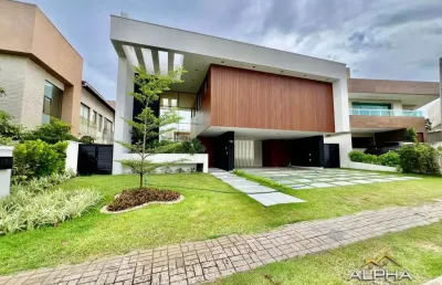 Casa em condomínio para venda em eusébio, cararu, 5 dormitórios, 5 suítes, 6 banheiros, 6 vagas