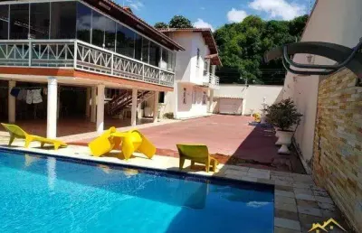 Casa para venda em fortaleza, jardim cearense, 5 dormitórios, 5 suítes, 8 banheiros, 8 vagas
