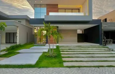 Casa em condomínio para venda em eusébio, cidade alpha, 5 dormitórios, 5 suítes, 7 banheiros, 4 vagas