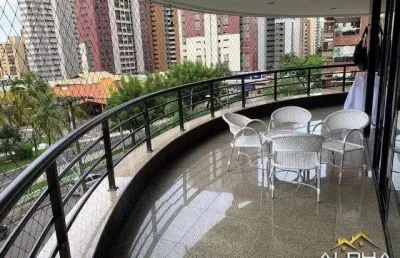 Apartamento para venda em fortaleza, meireles, 3 dormitórios, 3 suítes, 5 banheiros, 4 vagas