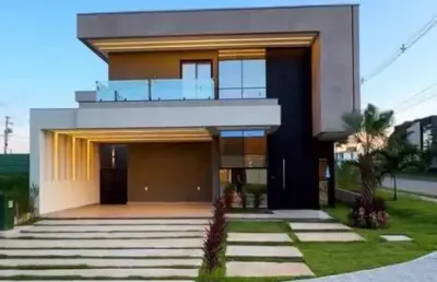 Casa em condomínio para venda em eusébio, cidade alpha, 4 dormitórios, 4 suítes, 5 banheiros, 4 vagas