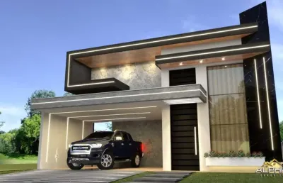 Casa em condomínio para venda em eusébio, cidade alpha, 3 dormitórios, 3 suítes, 4 banheiros, 4 vagas