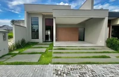 Casa em condomínio para venda em aquiraz, jacundá, 3 dormitórios, 3 suítes, 4 banheiros, 4 vagas