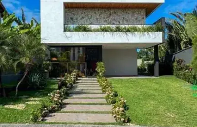 Casa em condomínio para venda em eusébio, cararu, 5 dormitórios, 5 suítes, 6 banheiros, 4 vagas