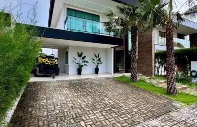 Casa em condomínio para venda em eusébio, urucunema, 3 dormitórios, 3 suítes, 4 banheiros, 4 vagas