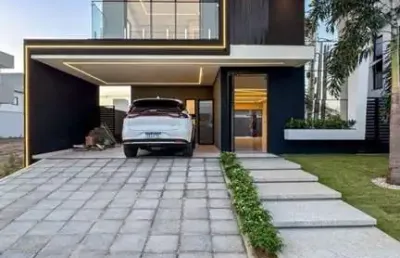 Casa em condomínio para venda em eusébio, cidade alpha, 4 dormitórios, 4 suítes, 5 banheiros, 4 vagas