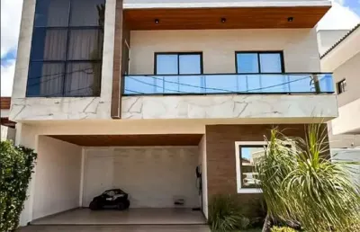 Casa em condomínio para locação em eusébio, lagoinha, 5 dormitórios, 3 suítes, 4 banheiros, 4 vagas