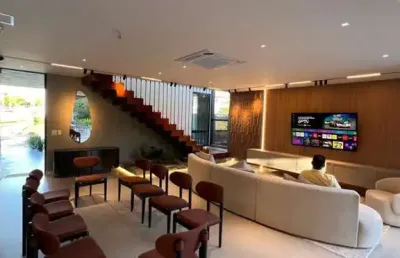 Casa em condomínio para venda em eusébio, cidade alpha, 4 dormitórios, 4 suítes, 5 banheiros, 4 vagas