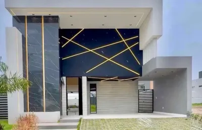 Casa em condomínio para locação em eusébio, cidade alpha, 4 dormitórios, 4 suítes, 5 banheiros, 4 vagas
