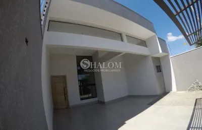 Casa à venda em maringá, copacabana residencial, com 3 quartos, com 139.9 m²