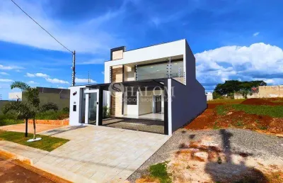 Casa à venda em maringá, zona 31, com 3 quartos, com 139.6 m²