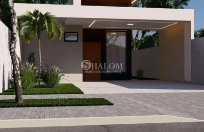 Casa à venda em maringá, jardim europa, com 3 quartos, com 112 m²