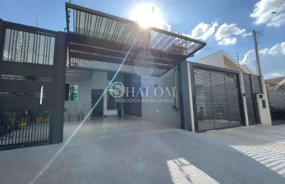 Casa à venda em maringá, jardim monte rei, com 3 quartos, com 105 m²