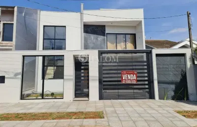 Sobrado à venda em maringá, jardim tóquio, com 3 suítes, com 175 m²