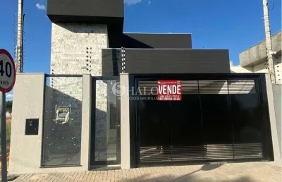 Casa à venda em maringá, bom jardim, com 3 quartos, com 139.98 m²