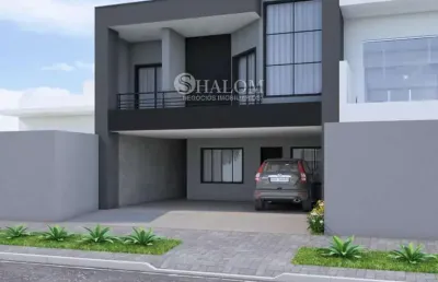 Sobrado à venda em maringá, jardim oriental, com 4 quartos, com 270 m²