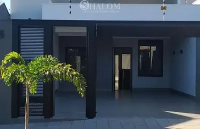 Casa à venda em maringá, jardim imperial, com 3 quartos, com 126 m²