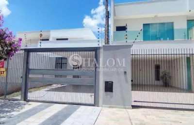 Casa à venda em maringá, jardim canadá, com 3 quartos, com 122 m²