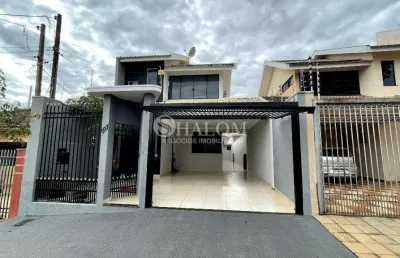 Sobrado à venda em maringá, jardim imperial, com 3 quartos, com 184.85 m²