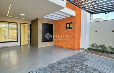 Casa à venda em sarandi, eco valley, com 3 quartos, com 100 m²