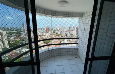 Apartamento para venda possui 100 metros quadrados com 3 quartos sendo 1 suíte com 2 vgs na tamarineira - recife - pe