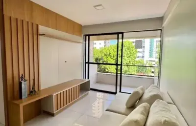 Apartamento para venda possui 69 metros com 2 quartos com 1 vg na madalena - recife - pe