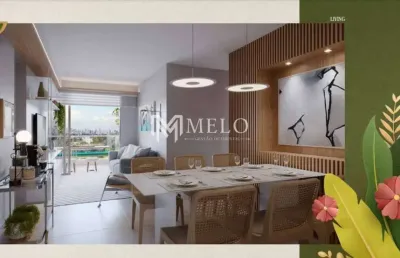 Parque das palmeiras- 56,15m²,com 2 ou 3 quartos (01 suíte), sala, cozinha, varanda, wc..