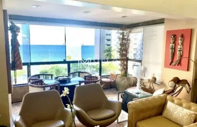 4qts, 3 sítes, 2 vagas, 220m2, 1 por andar em setúbal vista mar..
