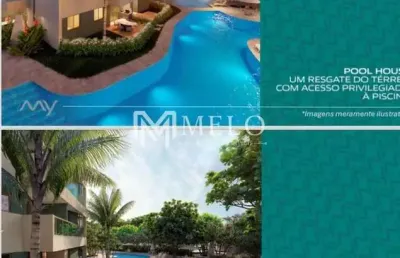 Varanda, cozinha, wc, ambiente único  que comporta a função de sl e qt!..