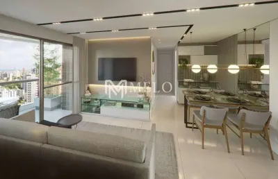 Oportunidade nas graças: 53,47m², 02qts, 01suite, 02wc, 01vaga..
