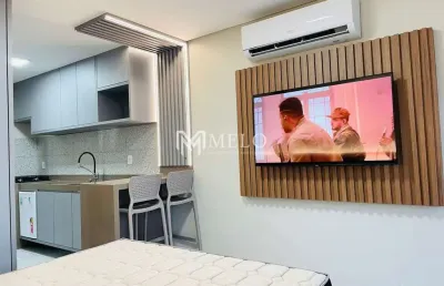 Flat com 30m2 - finamente mobiliado em porto de galinhas - à vista.