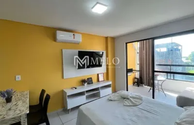 Flat com 30m2 - em porto de galinhas - finamente mobiliado  - a vista