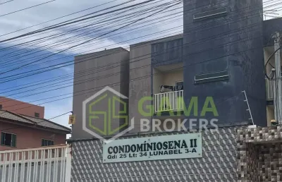 Alugo excelente apartamento de 2 quartos, condomínio sena ii, novo gama-go