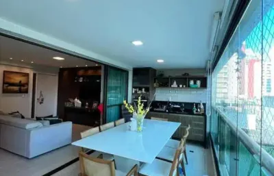 Apartamento para venda em salvador, caminho das árvores, 3 dormitórios, 3 suítes, 5 banheiros, 4 vagas