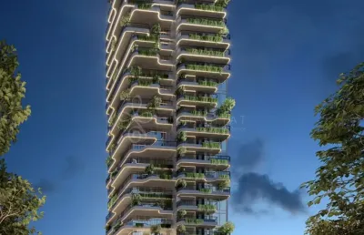Apartamento com vista exuberante, ótima localização e projeto premiado
