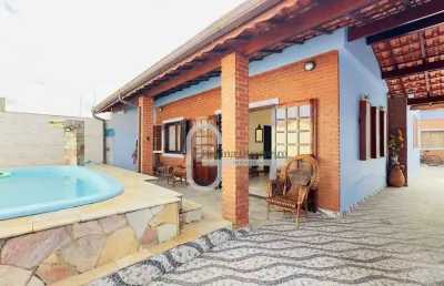 Casa com 2 dormitórios à venda, 141 m² por r$ 435.000,00 - belmira novaes - peruíbe/sp