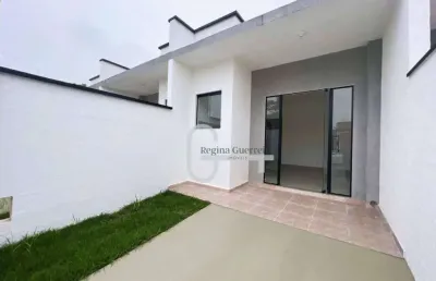 Casa com 1 dormitório à venda, 33 m² por r$ 215.000,00 - parque balneario oasis - peruíbe/sp