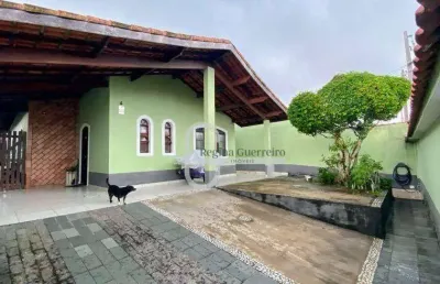 Casa com 3 dormitórios à venda, 150 m² por r$ 450.000,00 - vila romar - peruíbe/sp