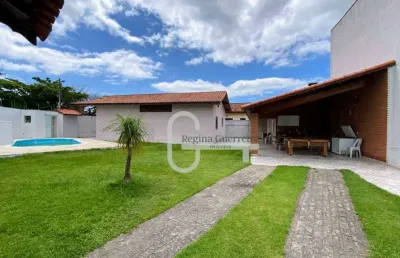 Casa com 3 dormitórios à venda, 178 m² por r$ 890.000,00 - parque balneário oásis - peruíbe/sp