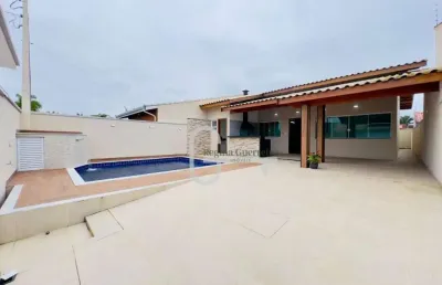 Casa com 3 dormitórios à venda, 137 m² por r$ 790.000,00 - estância são josé - peruíbe/sp