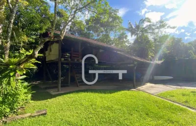 Casa com 4 dormitórios à venda, 330 m² por r$ 1.650.000,00 - guaraú - peruíbe/sp