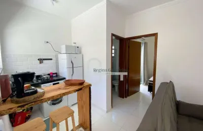 Apartamento com 1 dormitório à venda, 26 m² por r$ 168.000,00 - jardim ribamar - peruíbe/sp