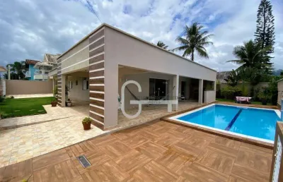 Casa com 3 dormitórios à venda, 200 m² por r$ 1.400.000,00 - jardim ribamar - peruíbe/sp
