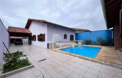 Casa com 3 dormitórios à venda, 177 m² por r$ 750.000,00 - parque d'aville residencial - peruíbe/sp