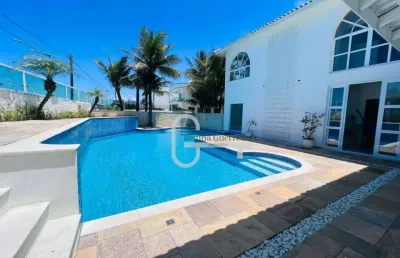 Casa com 6 dormitórios à venda, 583 m² por r$ 4.700.000,00 - bougainvillee i - peruíbe/sp