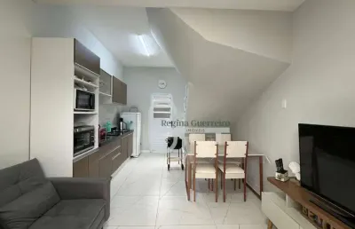 Apartamento com 2 dormitórios à venda, 50 m² por r$ 260.000,00 - estância são josé - peruíbe/sp
