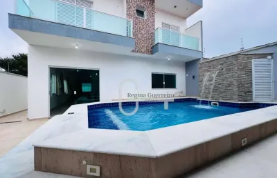 Casa com 4 dormitórios à venda, 270 m² por r$ 930.000,00 - pampas - peruíbe/sp