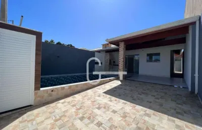 Casa com 2 dormitórios à venda, 96 m² por r$ 480.000,00 - flora rica ii - peruíbe/sp