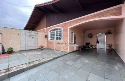 Casa com 2 dormitórios à venda, 107 m² por r$ 330.000,00 - jardim peruíbe - peruíbe/sp